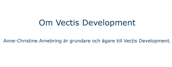 Vectis Development